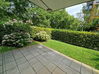 Herrliche 3-Zimner-Gartenwohnung mit direkten Blick auf den Neckar sucht Mieter mit grünem Daumen