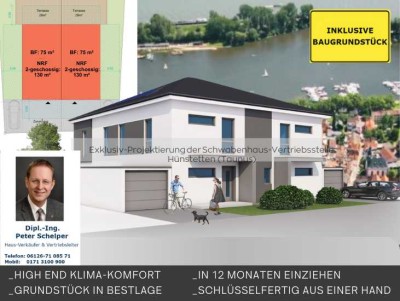 Wi.-Schierstein - indiv. planbarer Neubau-DHH (mit FESTPREIS und verbindlicher Terminschiene) m. KG