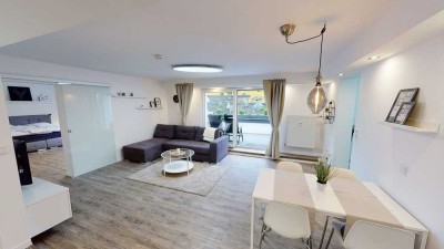 Sanierte 2-Zimmer Wohnung mit Balkon in Düsseldorf-Unterrath