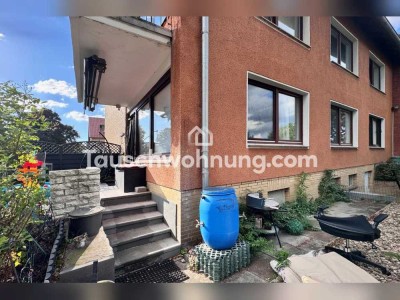 Tauschwohnung: Erdgeschosswohnung mit Terrasse und eigenem Garten