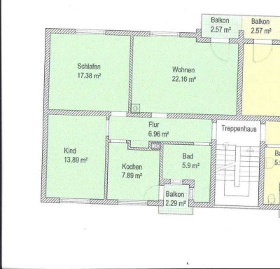 3-Zimmerwohnung im 1.OG in Eutingen Gartenstadt ab 1.12.2024 neu zu vermieten