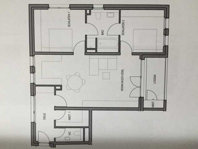 Geschmackvolle, gepflegte 3-Raum-Wohnung mit gehobener Innenausstattung mit Balkon in Solingen