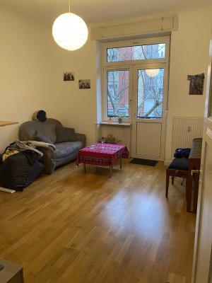 Ansprechende 2-Zimmer-Wohnung mit Balkon und Einbauküche zur Untermiete in Mannheim