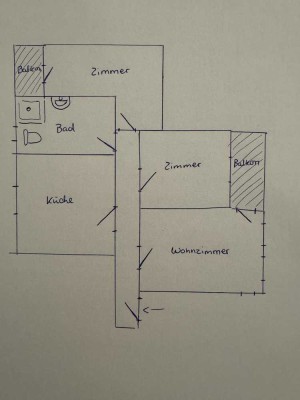 Charmante 3-Zi.-Wohnung mit grünem Ausblick & Citynähe