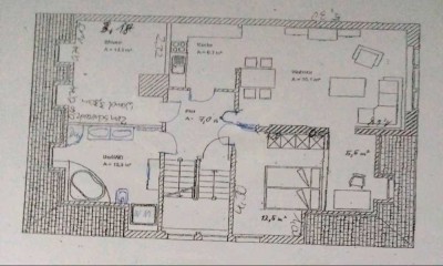 Vollständig renovierte 1-Zimmer-EG-Wohnung mit EBK in Bad Frankenhausen/Kyffhäuser