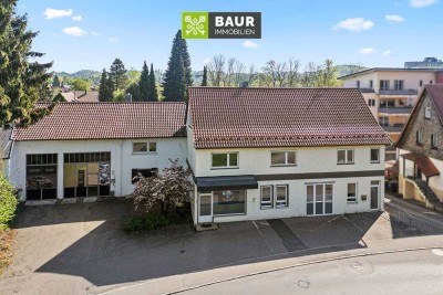 Zeitnah frei! Wohn- & Geschäftshaus mit Potenzial und vielen Nutzungsmöglichkeiten in Bad Waldsee