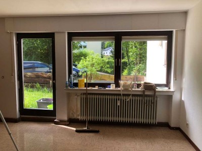 Freundliche 1,5-Zimmer-Hochparterre-Wohnung mit Terasse