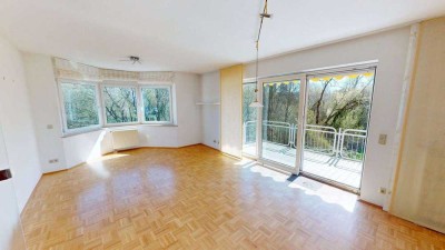 Helle ETW mit Balkon und Tiefgarage in Toplage mit Blick ins Grüne!