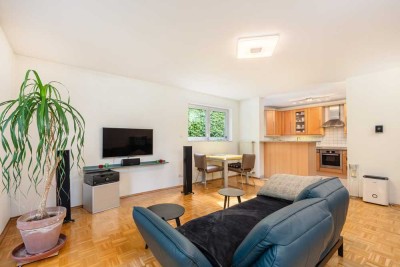 Ruhig gelegene 2-Zimmer-Souterrainwohnung in zentrumsnaher Lage von Duisdorf