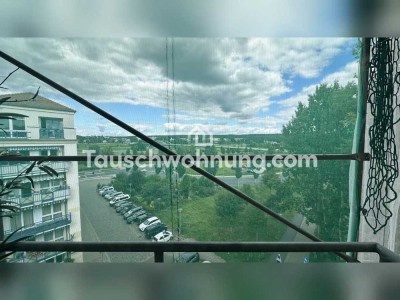 Tauschwohnung: Schöne 4 Raum Maisonette Wohnung mit Blick auf die Elbe