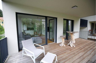 Am Fuße des Ruckerlberg: Terrassenglück mit Tiefgarage