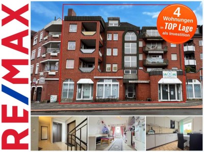 Investoren aufgepasst - Vier attraktive Wohnungen im ansprechendem Wohn-Geschäftshaus in Emsdetten!