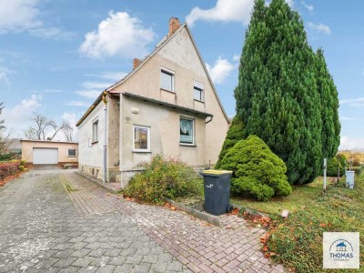 Neustadt (Sa): Gemütliches EFH (117m2) zur Modernisierung bietet 5 Zimmer, 2 Bäder & Hobbykeller!
