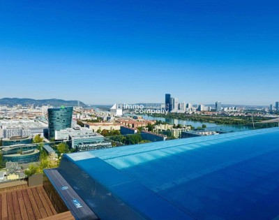 Einzigartige 5-Zimmer-Wohnung mit 45 m2 großem Balkon und Stadtblick in einem neuen, mehrstöckigen Premiumgebäude! Pool, Sauna, Gym!2. Bezirk. U2