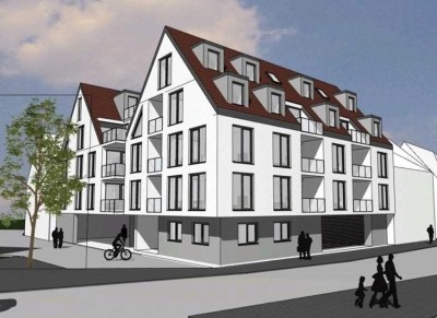 Helle 3-Zimmer Wohnung mit Loggia im 2. OG in Langenau zum Erstbezug