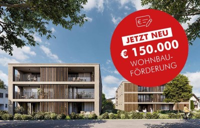 Baustart Frühjahr 2025: 3-Zimmer Wohnung mit großem Garten | Wohnbauförderung (Top B02)