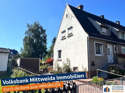 Doppelhaushälfte für die kleine Familie mit gepflegten Grundstück