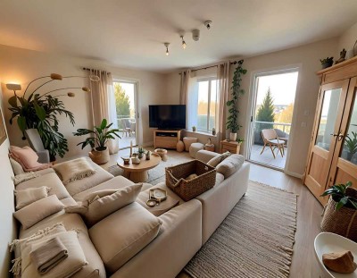 Großzügige 4 Zimmer Wohnung mit Terrasse und Balkon
