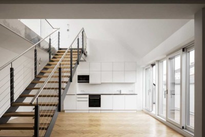 Moderne Penthouse-Wohnung mit Dachterrasse im Herzen Kreuzbergs