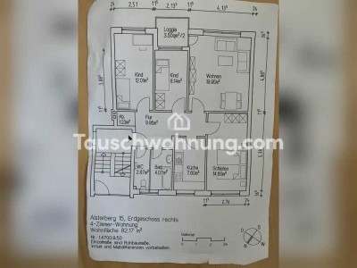 Tauschwohnung: Alsterdorf Nähe Flughafen