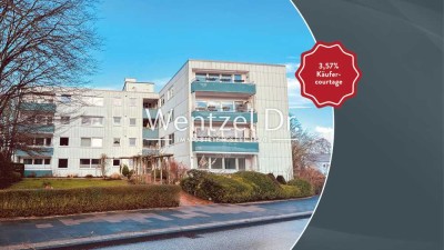 Renovierungsbedürftige 2-Zimmer-Wohnung in Kiel-Schilksee mit Balkon, Fahrstuhl und Garage