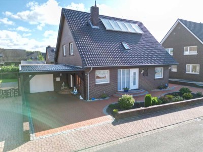 Provisionsfrei! Gepflegtes Einfamilienhaus in zentraler, ruhiger Lage von Recke zu verkaufen