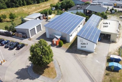 Vielseitig nutzbar! Wohnhaus mit Gewerbefläche und Hallen in beliebter Gewerbelage von Abtsgmünd