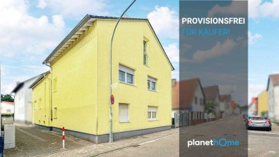 Provisionsfrei für Käufer! Mehrgenerationenhaus mit 4 abgeschlossenen Wohneinheiten in Lampertheim