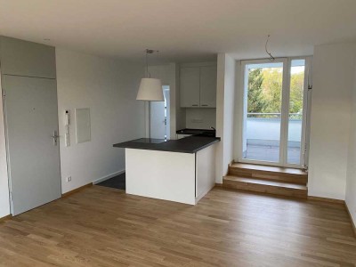 Traumhaftes und helles 1-Zimmer-Appartement mit Blick ins Grüne