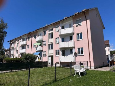 Ideal geschnittene 3 ZKB Wohnung mit Balkon und Garten in Marktoberdorf