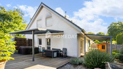 Niedrigenergiehaus mit gehobener Ausstattung und großem Wellnesskeller