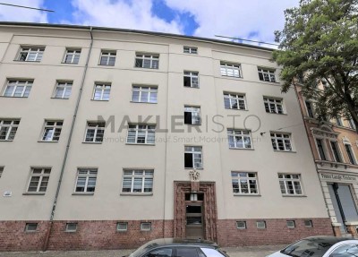 Charmante 3-Zimmer-Wohnung mit Balkon in gepflegtem Denkmal – zentrumsnah in Mockau!