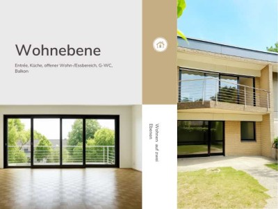 Gepflegtes Reihenmittelhaus mit Gartenblick u. Garage - Sommerfeeling inklusive (Erbpachtbasis)