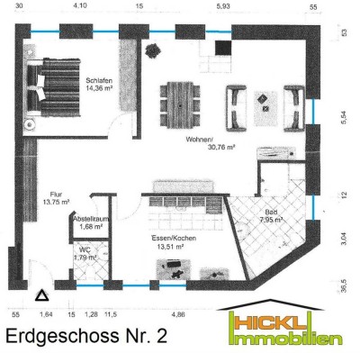 Top EG-Wohnung mit Garten im Zentrum Eisenberg