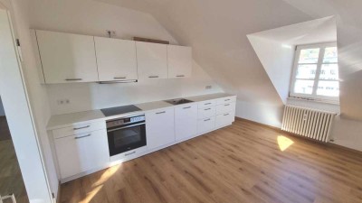 frisch renovierte Maisonette-Dachgeschoßwohnung mit neuer Einbauküche - Weinheim Nordstadt