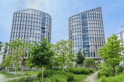 Prestige pur - Aussergewöhnliche 4-Zimmer-Wohnung mit Loggia und Blick auf die Frankfurter Skyline