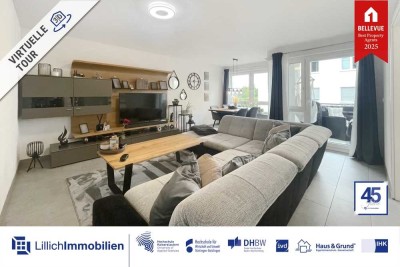 Ohne Käuferprovision: Cool bleiben – Klimatisierte 3,5-Zimmerwohnung mit TG & Wallbox