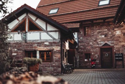 Helle 4-Zimmer-Wohnung mit Garten in idyllischer Lage im Mühltal (Buchen, Odenwald)
