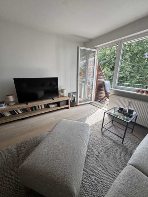 Möblierte, sonnige 2-Zimmer Wohnung mit Balkon im Herzen von Eimsbüttel/Sternschanze