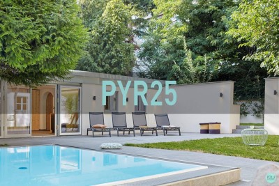 EXKLUSIVES WOHNEN IN DÖBLING - GROSSZÜGIGE GARTENANLAGE - POOL - ALTBAU NEU GEDACHT