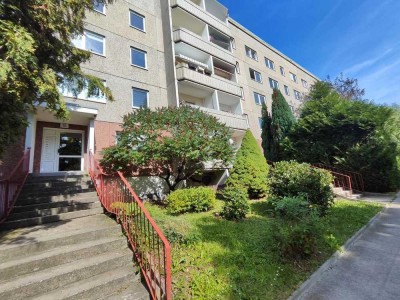 Schöne Balkonwohnung mit Blick ins Erzgebirge