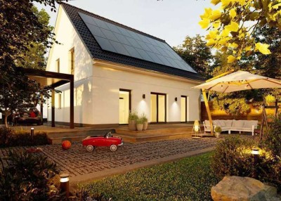 Effizienzhaus 40 mit PV, KFW förderfähig, Preis inkl. Grundstück