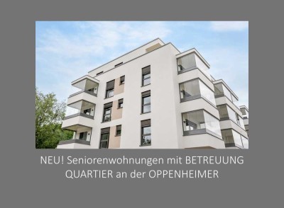 Seniorenwohnung mit Betreuung! Schicke 1,5-Zi-Whg mit Balkon und Wintergarten