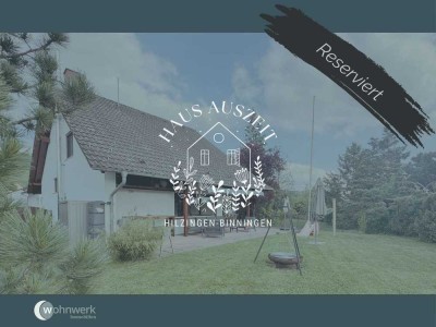 RESERVIERT: Haus Auszeit – Ihr saniertes Familienidyll in ruhiger Ortsrandlage von Binningen