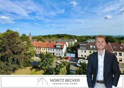 Barrierefreie 2-Zimmer-Wohnung mit Einbauküche und Ausblick im Bockfeld!