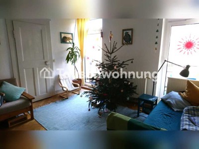 Tauschwohnung: Charmante Altbau Wohnung mit drei (Durchgangs-) Zimmern