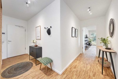 Sofort einziehen: Lichtdurchflutete 4,5-Zimmer-Wohnung im 2. OG in den Pinneberger Mühlenau Gärten