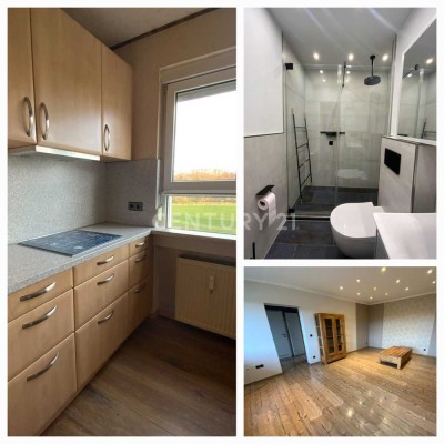 Moderne 3-Zimmerwohnung vor den Toren Frankfurts mit Balkon und Weitblick