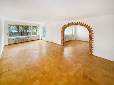 Charmante 4-Zimmer-Wohnung mit Terrasse und Balkon in grüner Lage von Nürnberg-Erlenstegen