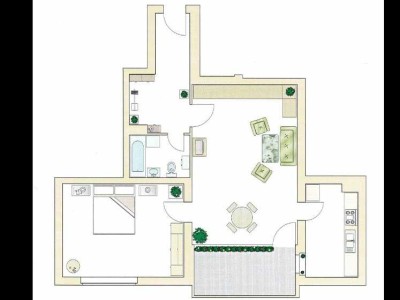 Idstein: 2-Zimmer-Wohnung mit Südwest-Balkon & Feldbergblick – Erstbezug nach Renovierung